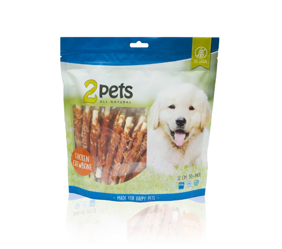 2pets-chicken-chewbone-12cm-30p-400g-stallbyggen