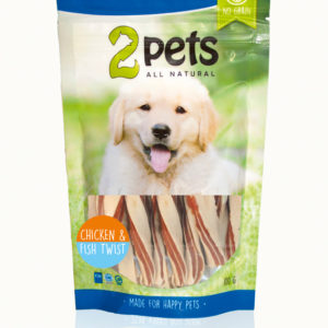 2Pets Chicken&Fish Twist 100 gr