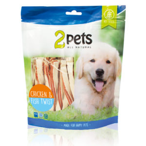 2Pets Chicken&Fish Twist 400 gr