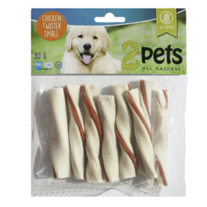 2Pets Tuggtwister med Kyckling Small 80 gr