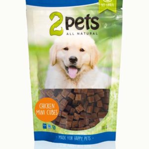 2Pets Chicken Mini Cubes 100 gr