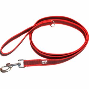 Julius K9 Koppel Röd 2*200cm