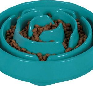 Outward Hound Fun Feeder Slow-Bowl Turkos Large