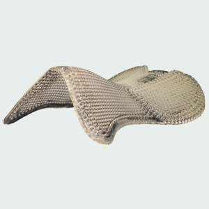 Acavallo Gel Pad and Back Riser Black