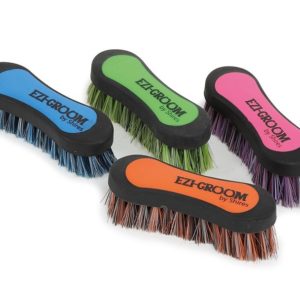 Shires EZi-Groom Face Brush Blue