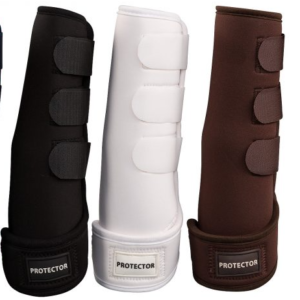 Protector Benskydd/snabbandage Svart L