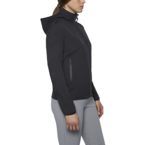 Cavalleria Toscana Nylon & Mesh Water Proof Zip Jacket Black L