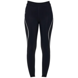 CT High Waist Perforated Insert Leggings knägrip marin 38