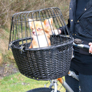 Trixie Cykelkorg front, svart 5 kg