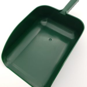 Foderskopa 3L, grön plast