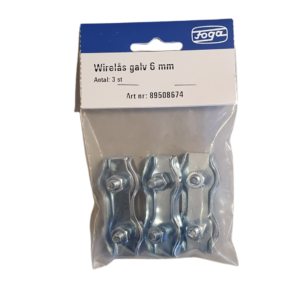 Wirelås 6 mm 3-pack