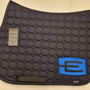 Equiline hoppschabrak Marin E-logga Royalblå-Svart Full