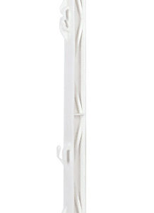 Plaststolpe 1050mm Vit