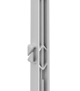 Plaststolpe 1250mm Vit
