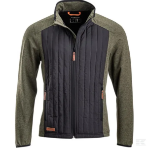 Kramp Hybridfleece Jacka olivgrön