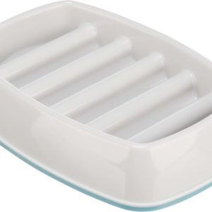 Trixie Slow Feed Skål plast/TPR 0,25l 21x14cm Grå