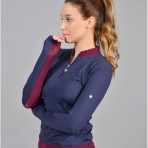 Harcour Pepita Technical Polo Marin L