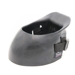 Shires Tillfällig Skyddsko i Gummi Svart L 13*14cm