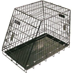 Dogman Stålbur Standard Lutande Svart 92,5×57,5×65,5cm