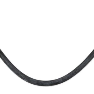 Shires Stallkedja med Gummi Svart 130cm
