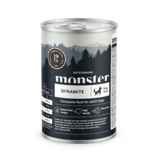 Monster dog wet canned food dynamite 400 g