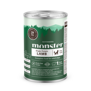 Monster Dog Adult Singel Lamb Burk 400 g
