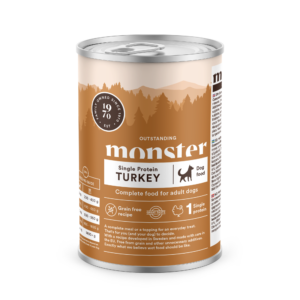 Monster Dog Adult Singel Turkey Burk 400 g