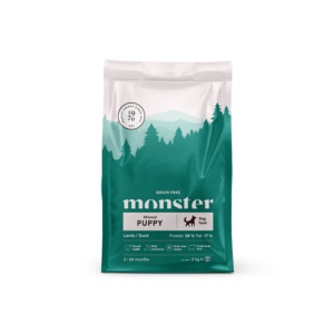 Monster Dog GF Puppy All Breed Lamb/Duck 12kg
