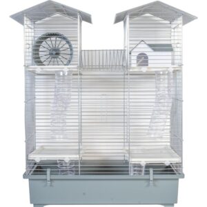 RC Tower Hamster Grå 55x38x62cm