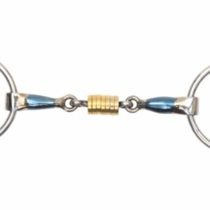 Shires Blue Sweet Iron Tredelat med rullar