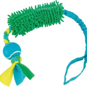 Trixie Bungee Tugger med tennisboll, polyester, 85 cm