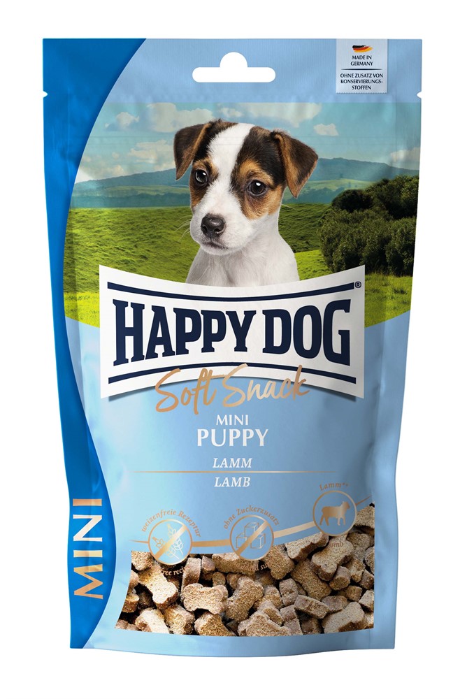 HappyDog-Soft-Snack-mini-puppy-100g-stallbyggen