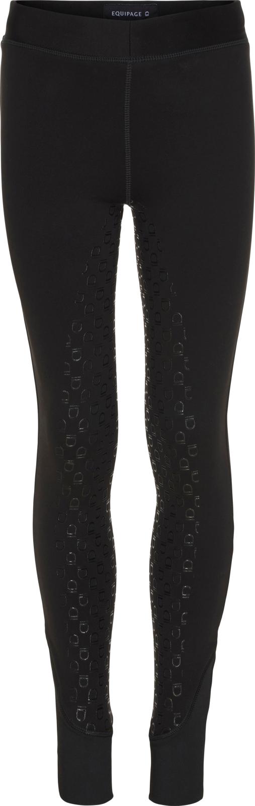 equipage_java_winter_vinter_ridtights_barn_svart