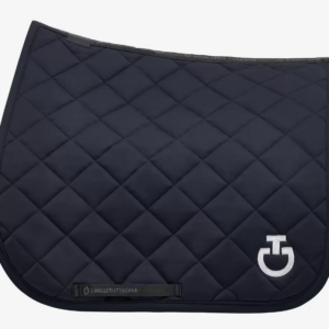 Cavalleria Toscana Rhombi Quilted Hoppschabrak Glitter Marin Full