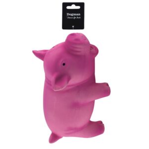 Dogman Leksak Gris Rosa