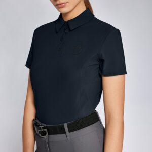 Cavalleria Toscana Jersey Perforated training polo Navy L