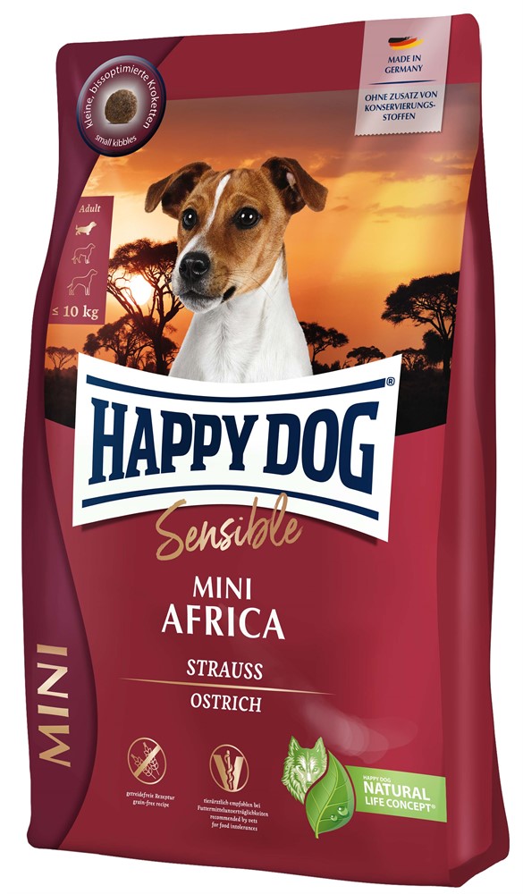 HappyDog Sens. Mini Africa GF 800g