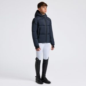 Cavalleria toscana Unisex Nylon Puffer jacka marin 12år