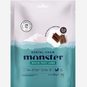 Monster Dog Dental Bites GF Lamb 250g