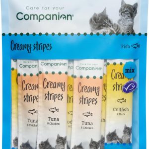 Companion Cat Creamy stripes, flytande snacksmix