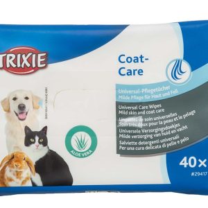 Trixie Universalrengöringsservetter med Aloe Vera, 40-pack