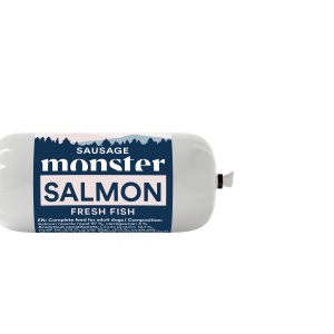 Monster Dog Saussage Salmon 80g
