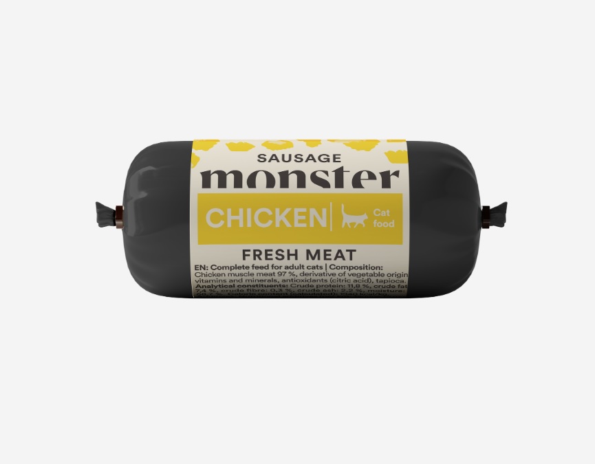 Monster Cat Sausage Chicken 80g