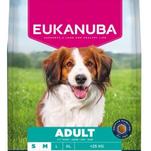 Euk. Dog Adult S/M Lamb & Rice 3kg