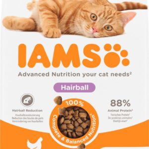 IAMS CAT Vitality Adult Hairball 3kg
